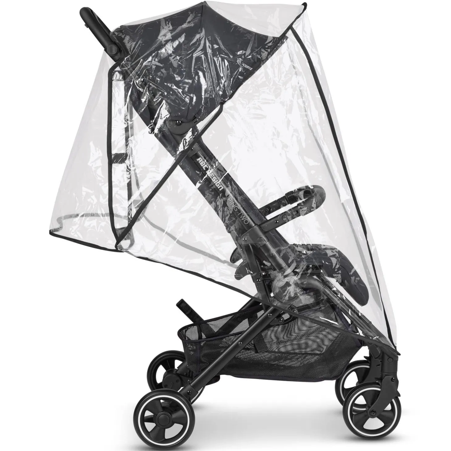 ABC Design Habillage pluie pour poussette compacte Ping Clear