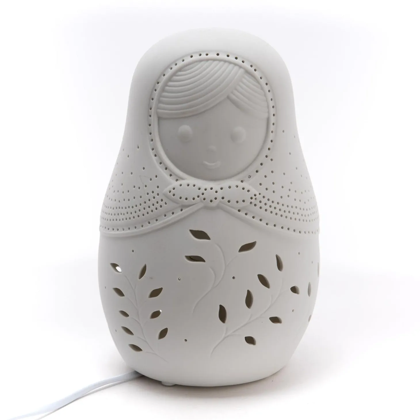 Amadeus Lampe babouchka Blanc