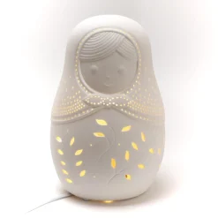Amadeus Lampe babouchka Blanc