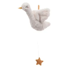 Amadeus Peluche Petite Oie Musicale Blanc