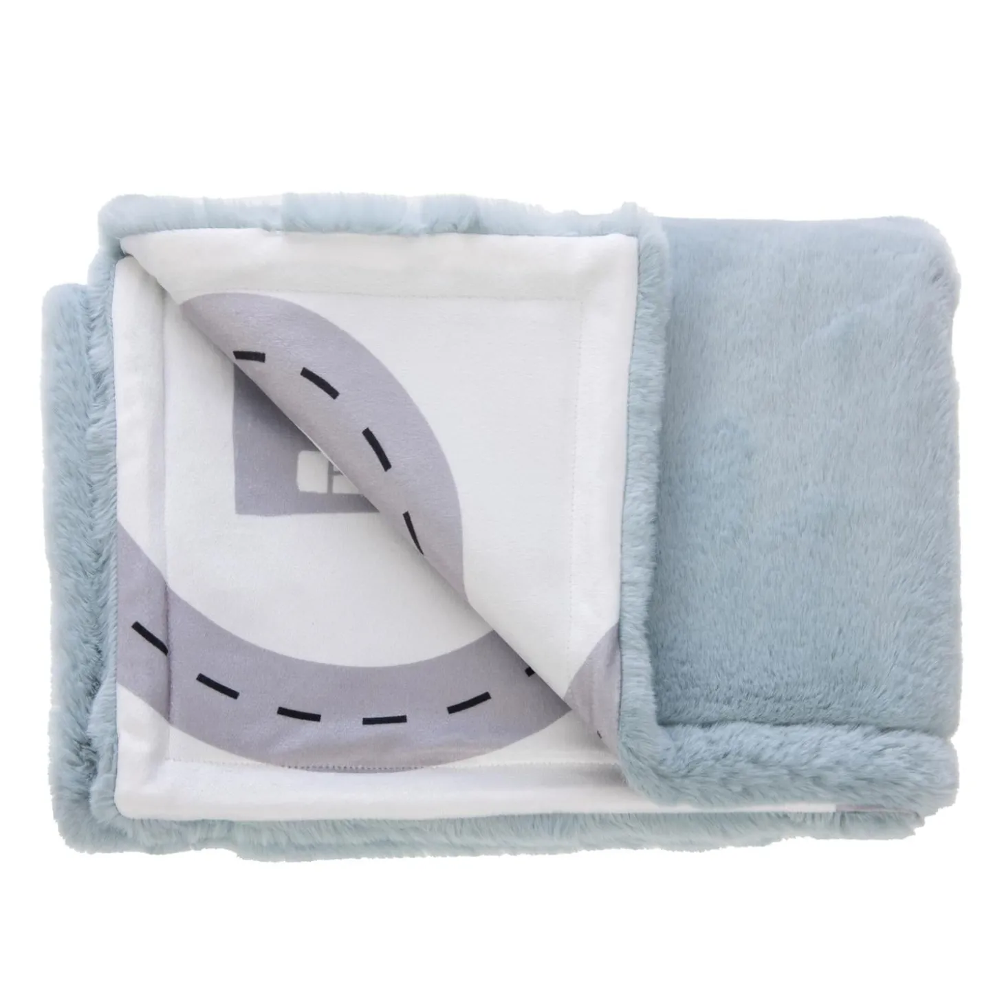 Amadeus Plaid Voiture D' Arthur Blanc Et Gris 75x100 cm