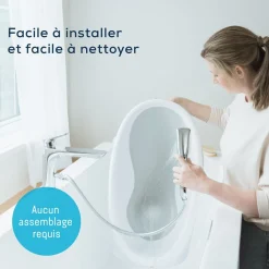 Angelcare                    Baignoire bébé évolutive 2 en 1    Blanc Et Gris