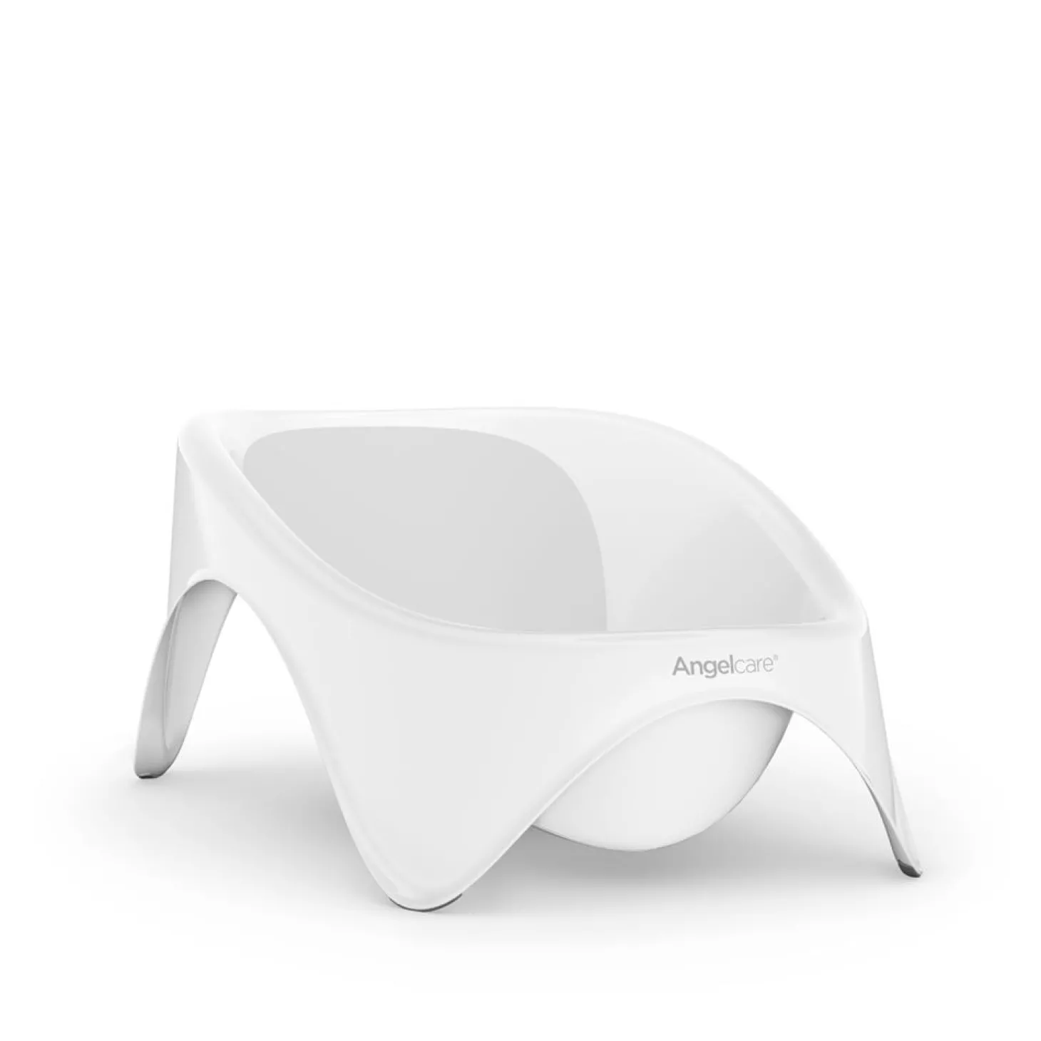 Angelcare Baignoire bébé évolutive 2 en 1 Blanc Et Gris