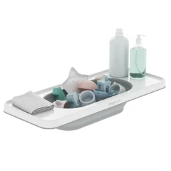 Angelcare                    Plateau de Bain avec Panier à Jouet Extensible    Blanc
