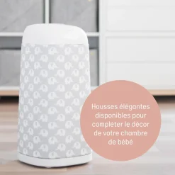 Angelcare Poubelle à couches Dress Up Blanc