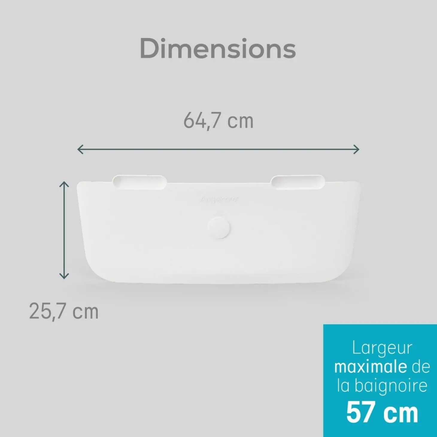 Angelcare Réducteur de bain Blanc