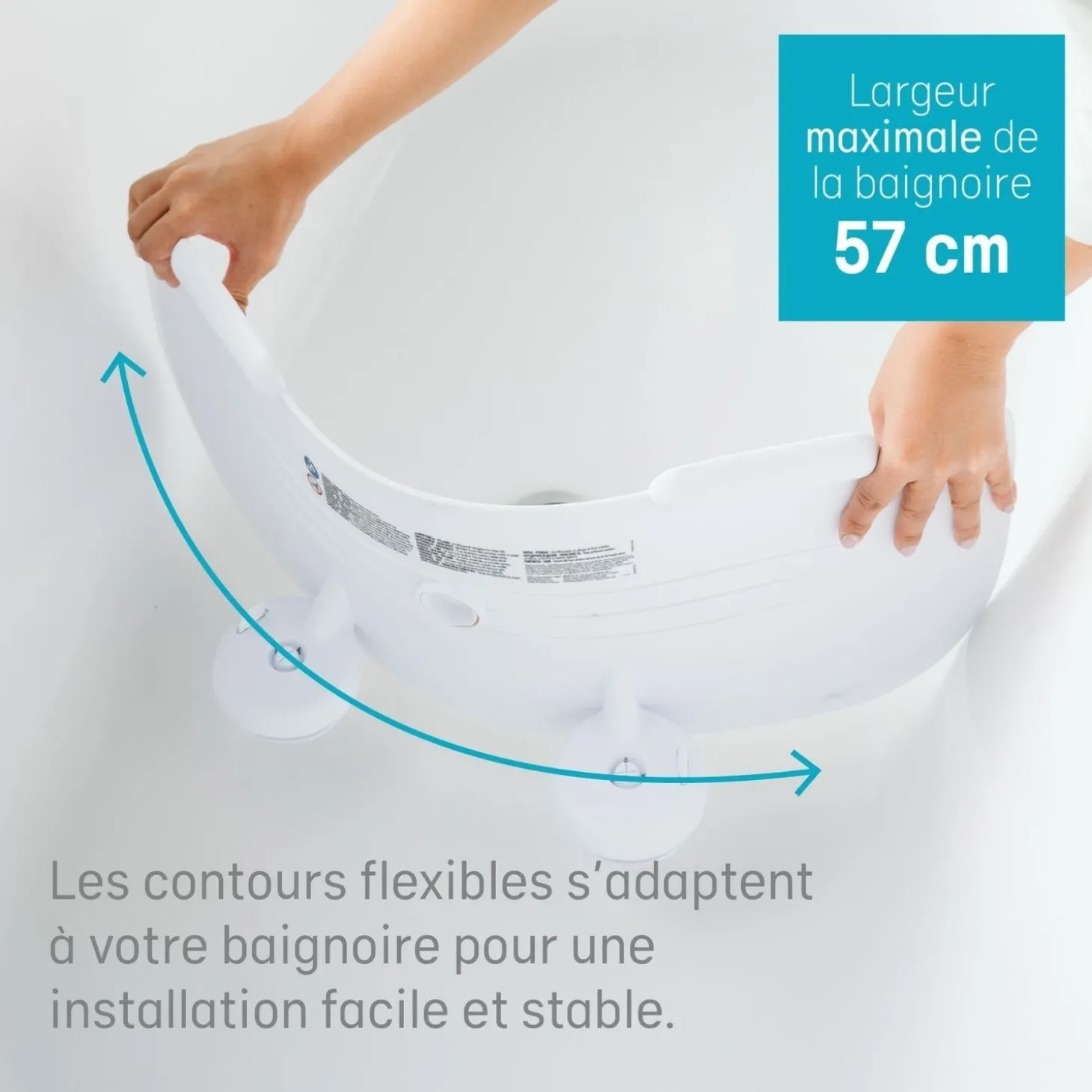 Angelcare Réducteur de bain Blanc