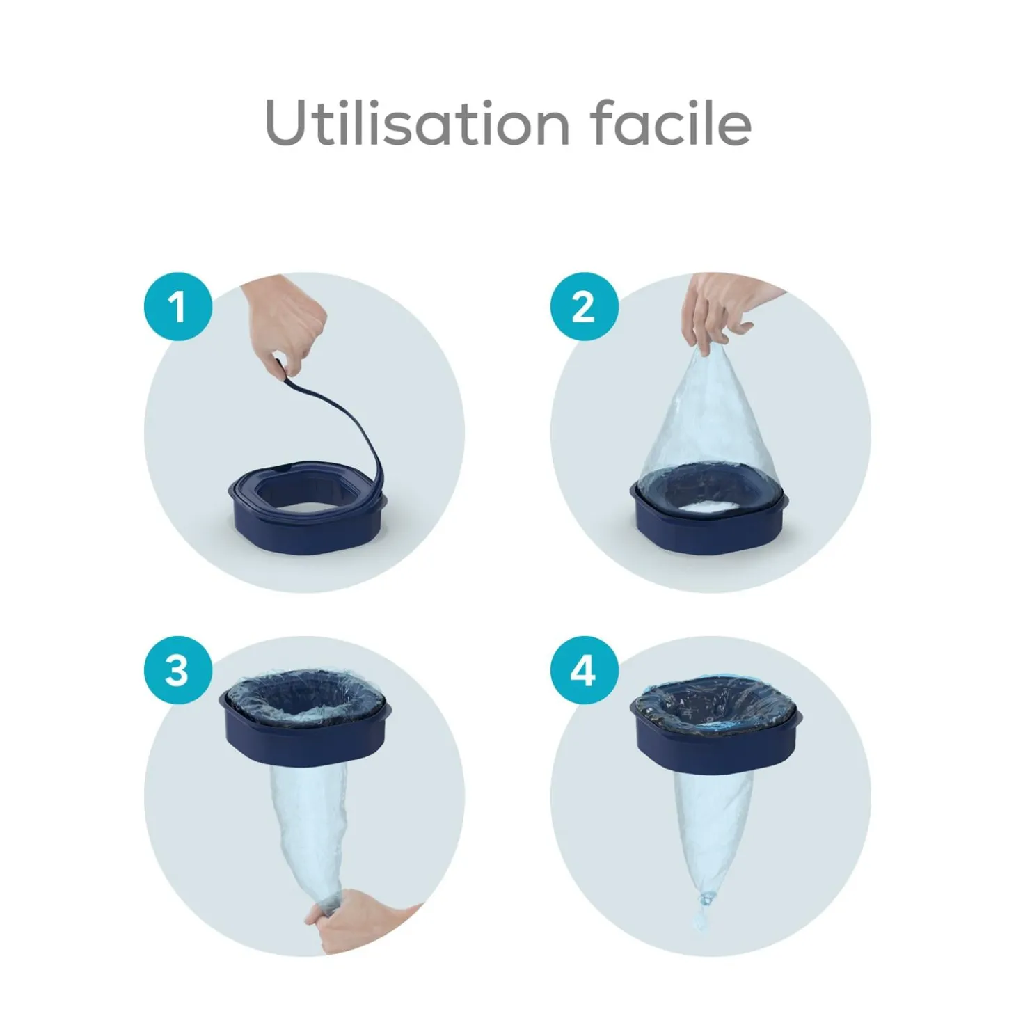 Angelcare 3 recharges octogonales pour poubelle Dress Up