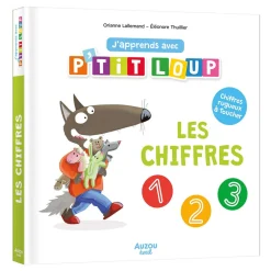 Auzou J'apprends avec P'tit Loup - les chiffres Multicolore