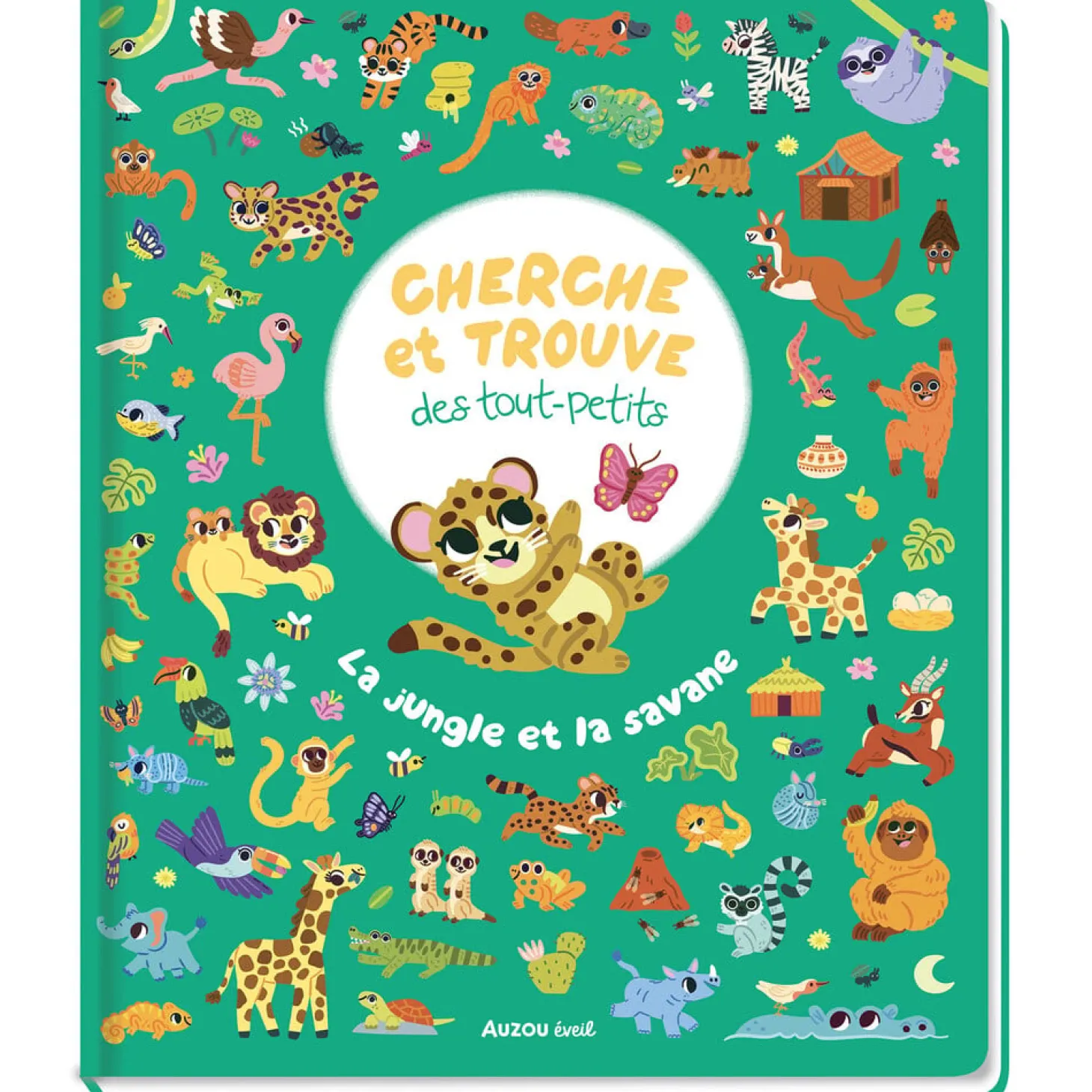Auzou La jungle et la savane Multicolore