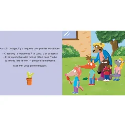 Auzou Livre P'Tit Loup Fait Attention aux Autres Multicolore