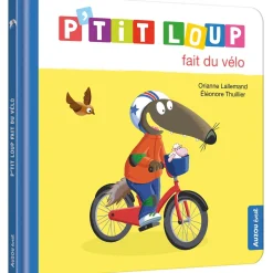 Auzou                    Livre P'Tit Loup Fait du Vélo    Multicolore