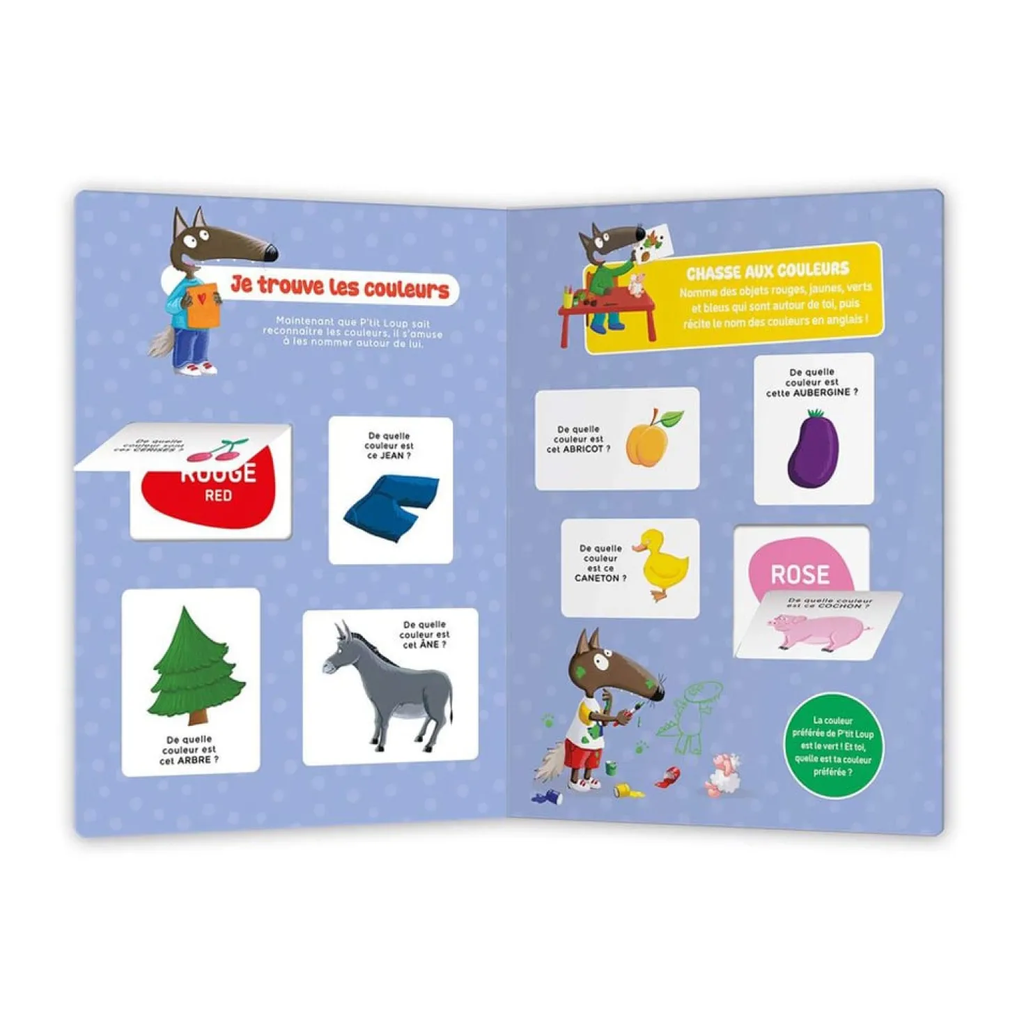 Auzou Livre P'Tit Loup Le Livre De Mes 3 Ans Multicolore