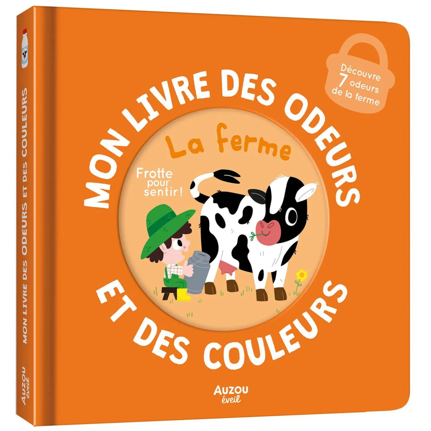 Auzou Mon Livre des Odeurs et des Couleurs La Ferme Multicolore