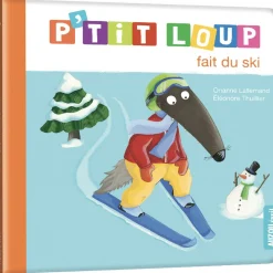 Auzou P'tit loup fait du ski