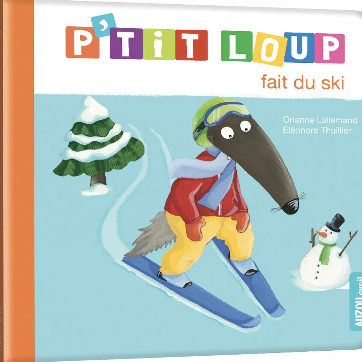Auzou P'tit loup fait du ski
