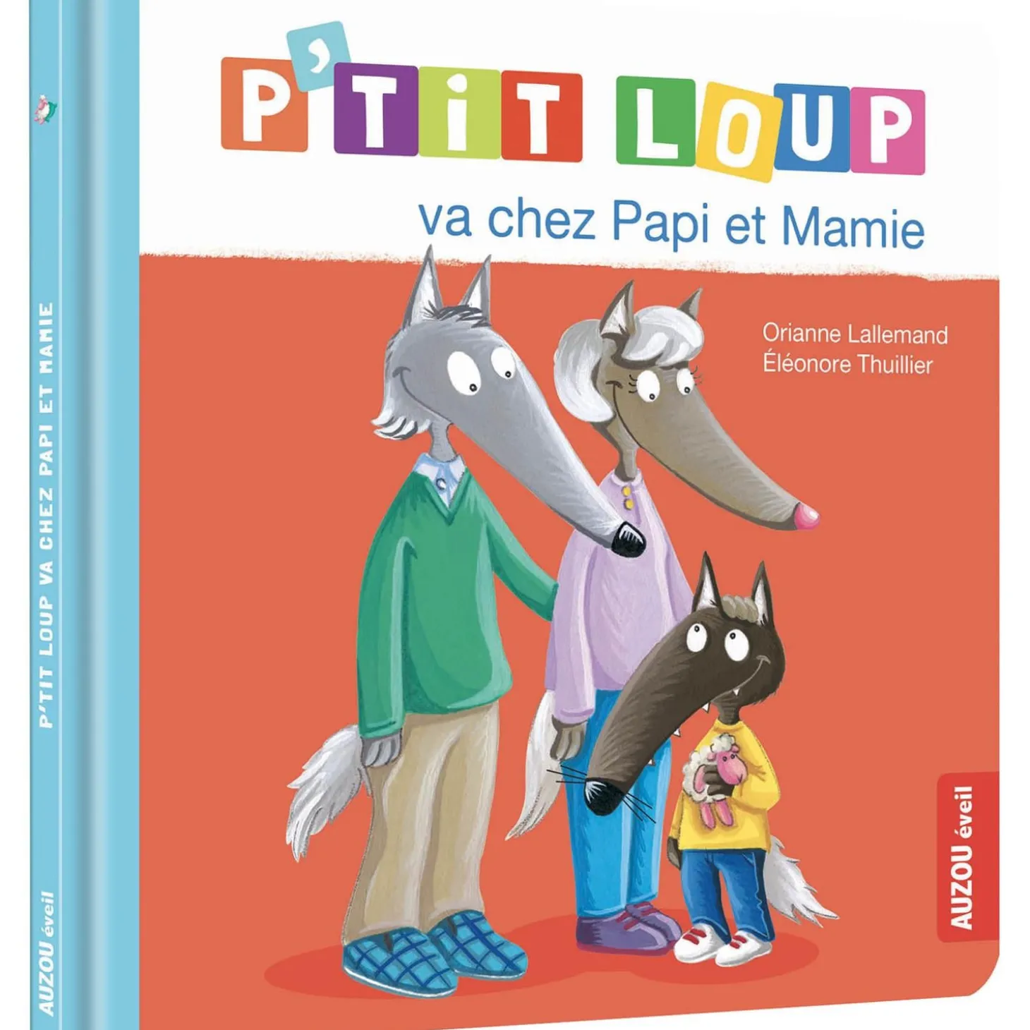 Auzou P'tit loup va chez papi et mamie
