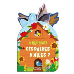 Auzou À qui sont ces paires d'ailes ? Multicolore