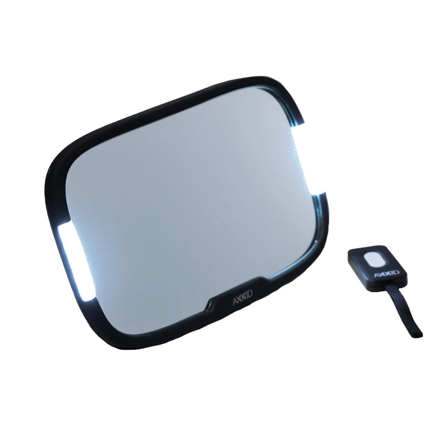 Axkid Miroir rétroviseur siège enfant avec LED Noir