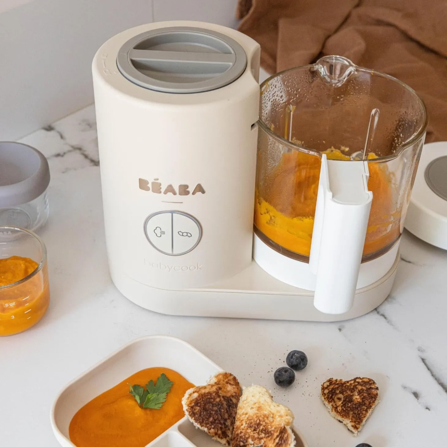 Béaba Babycook Neo Robot Cuiseur Bébé 6 en 1 Terre D'Argile