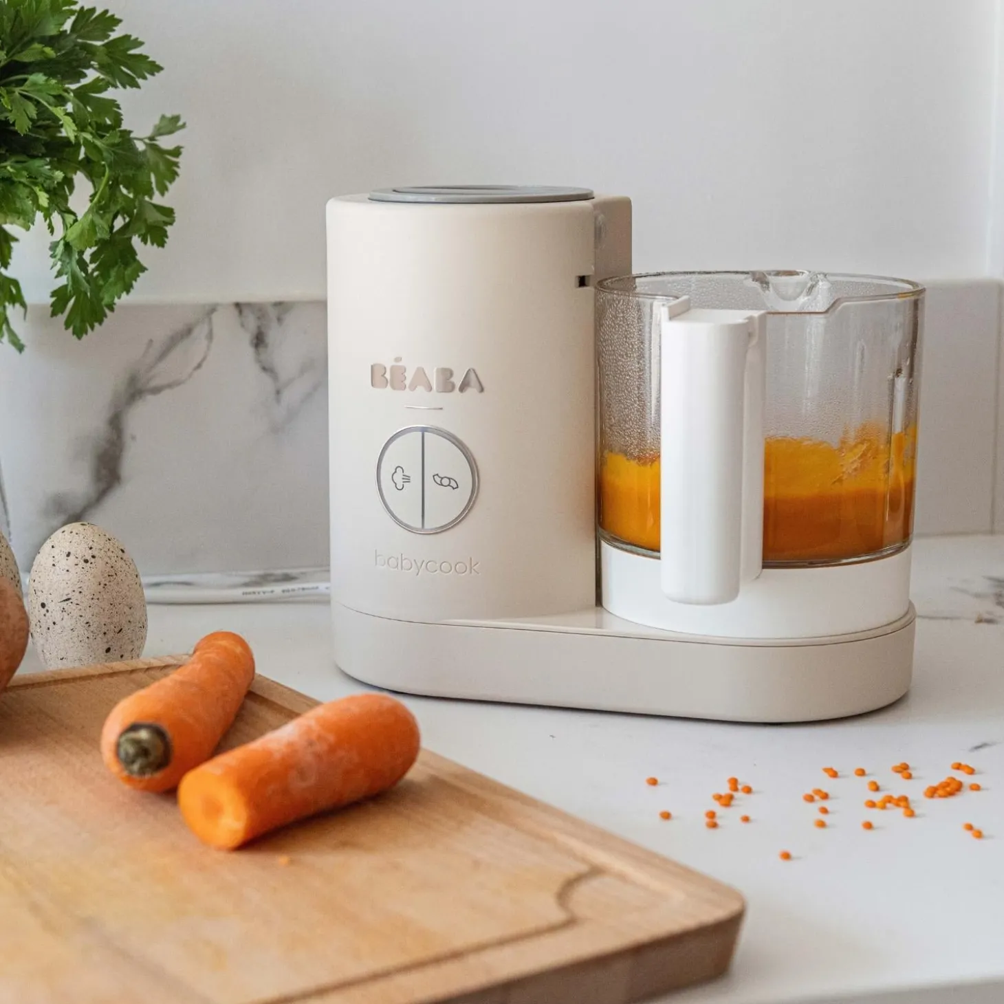 Béaba Babycook Neo Robot Cuiseur Bébé 6 en 1 Terre D'Argile