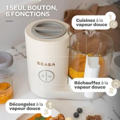 Béaba Babycook Neo Robot Cuiseur Bébé 6 en 1 Terre D'Argile