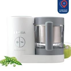 Béaba                    Babycook Néo Robot Bébé 6 en 1, Made in France    Grey/White