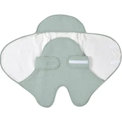 Béaba Babynomade double polaire vert sauge/blanc 0-6 mois