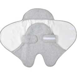 Béaba Babynomade double polaire Gris Chiné/Blanc 0-6 mois