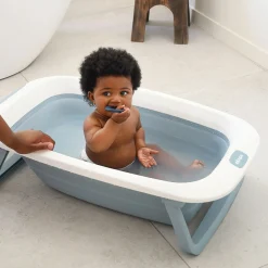 Béaba Baignoire Camélé’O Easy Pop Bleu Baltique