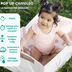 Béaba Baignoire Pop Up Camele'O BigLove