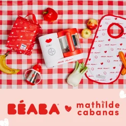 Béaba Bavoir coton Mathilde Cabanas