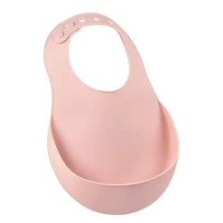 Béaba                    Bavoir silicone    Old Pink