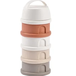 Béaba                    Boîte doseuse 4 compartiments    Cotton White/Terracotta