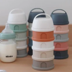 Béaba                    Boîte doseuse 4 compartiments    Cotton White/Terracotta