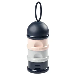 Béaba Boîte doseuse de lait empilable Dark Blue+Gray+Pink