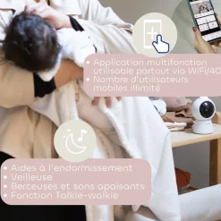 Béaba Caméra Zen Smart Ai Blanc
