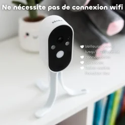 Béaba                    Caméra Zen Travel Blanc + Tripod    Blanc