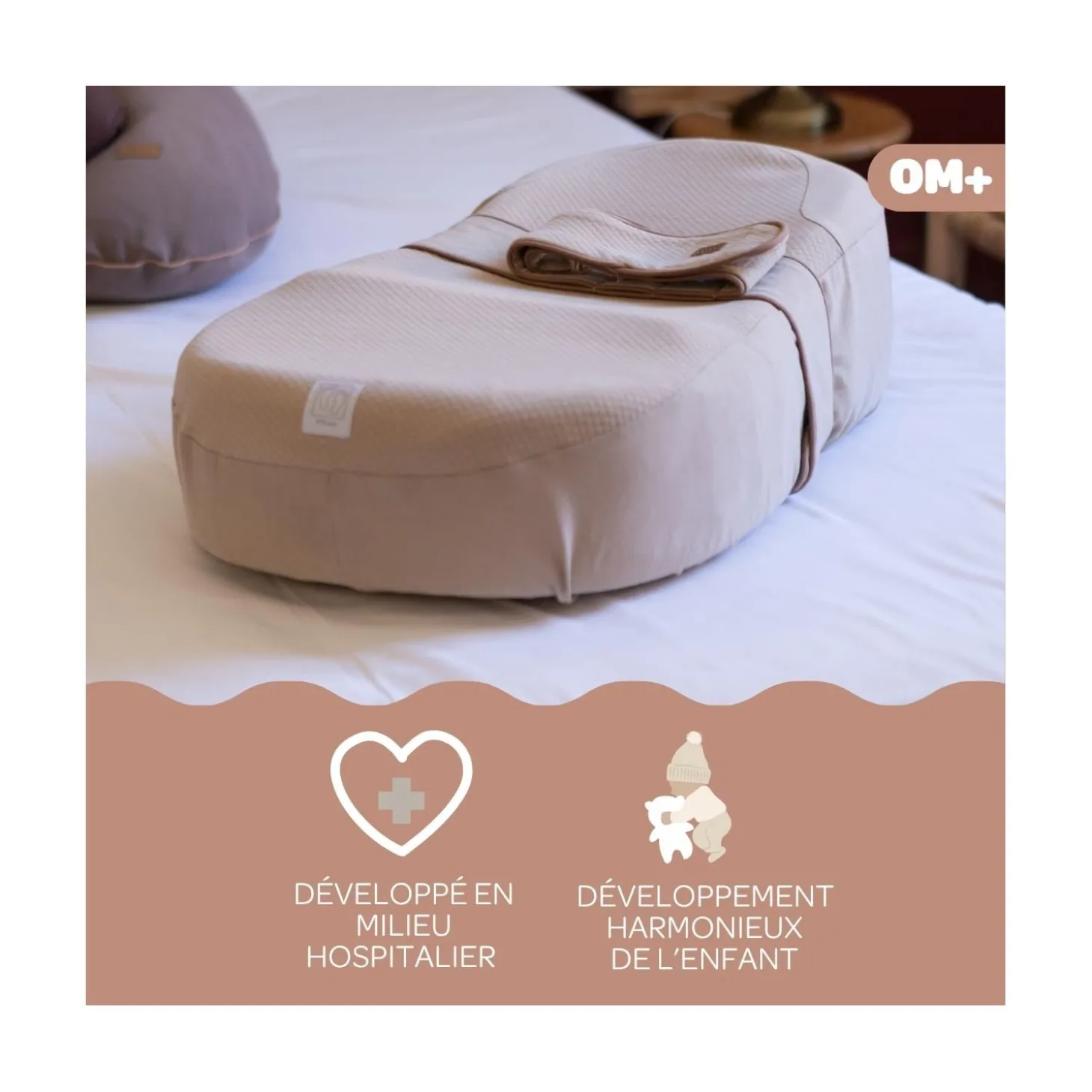 Béaba Cocoonababy 10° Fleur de Coton Avoine