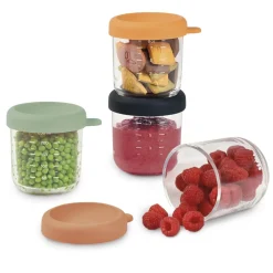 Béaba Coffret 4 portions verre Couleur Assortis 250 ml