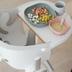 Béaba                    Coffret Repas Silicone 4 pièces    Eucalyptus