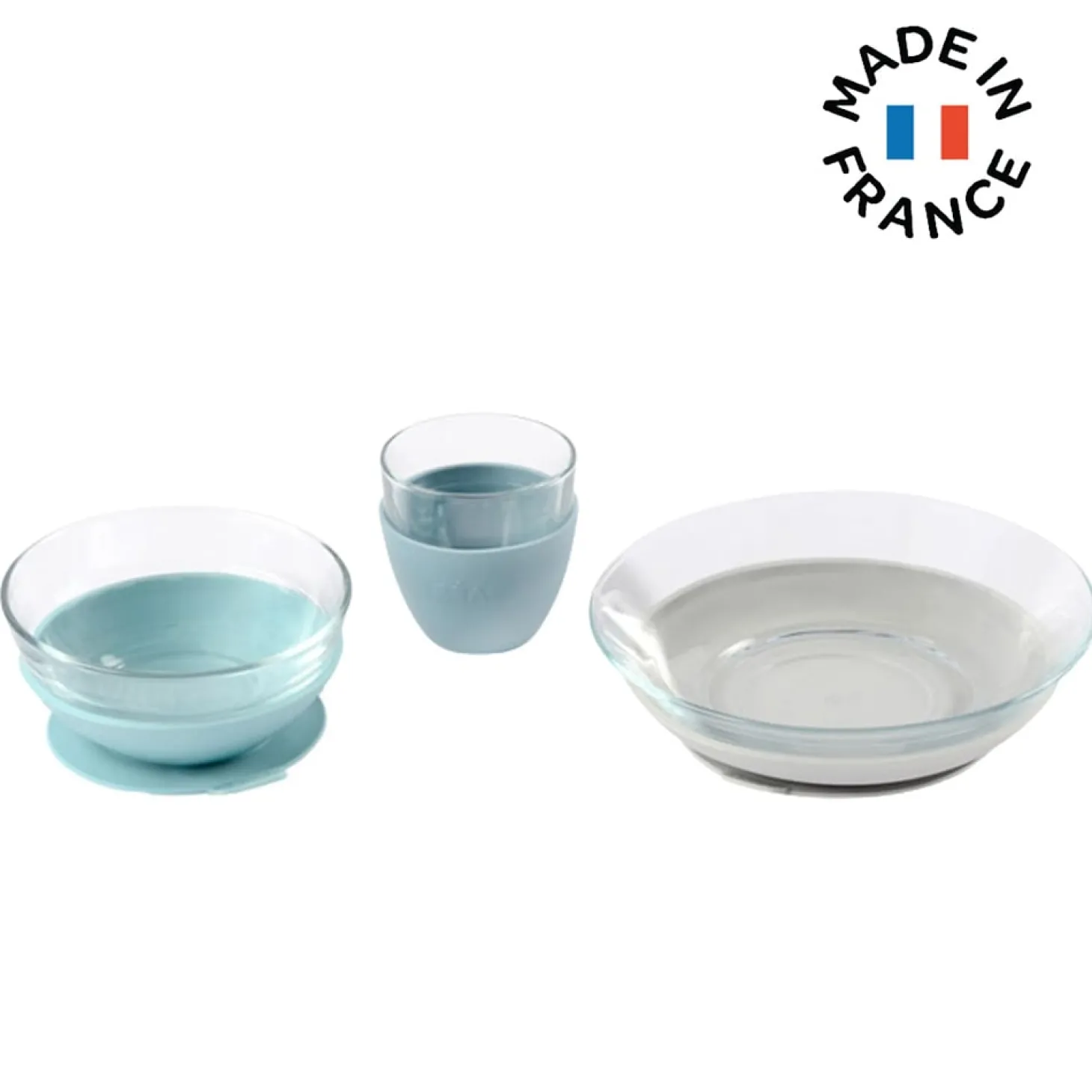 Béaba Coffret repas verre Duralex Jungle