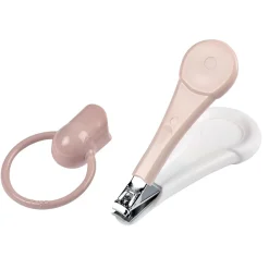 Béaba Coupe ongles Old Pink