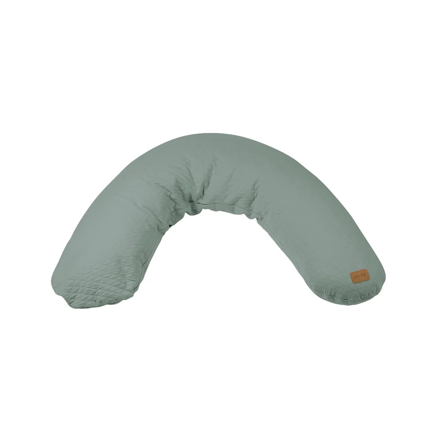 Béaba Coussin d'allaitement Big Flopsy fleur de coton Vert Sauge