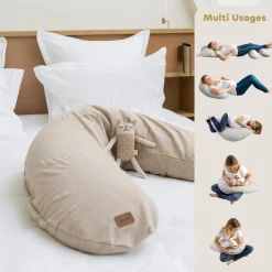 Béaba Coussin Grossesse et Allaitement Big Flopsy Clay / Gazell