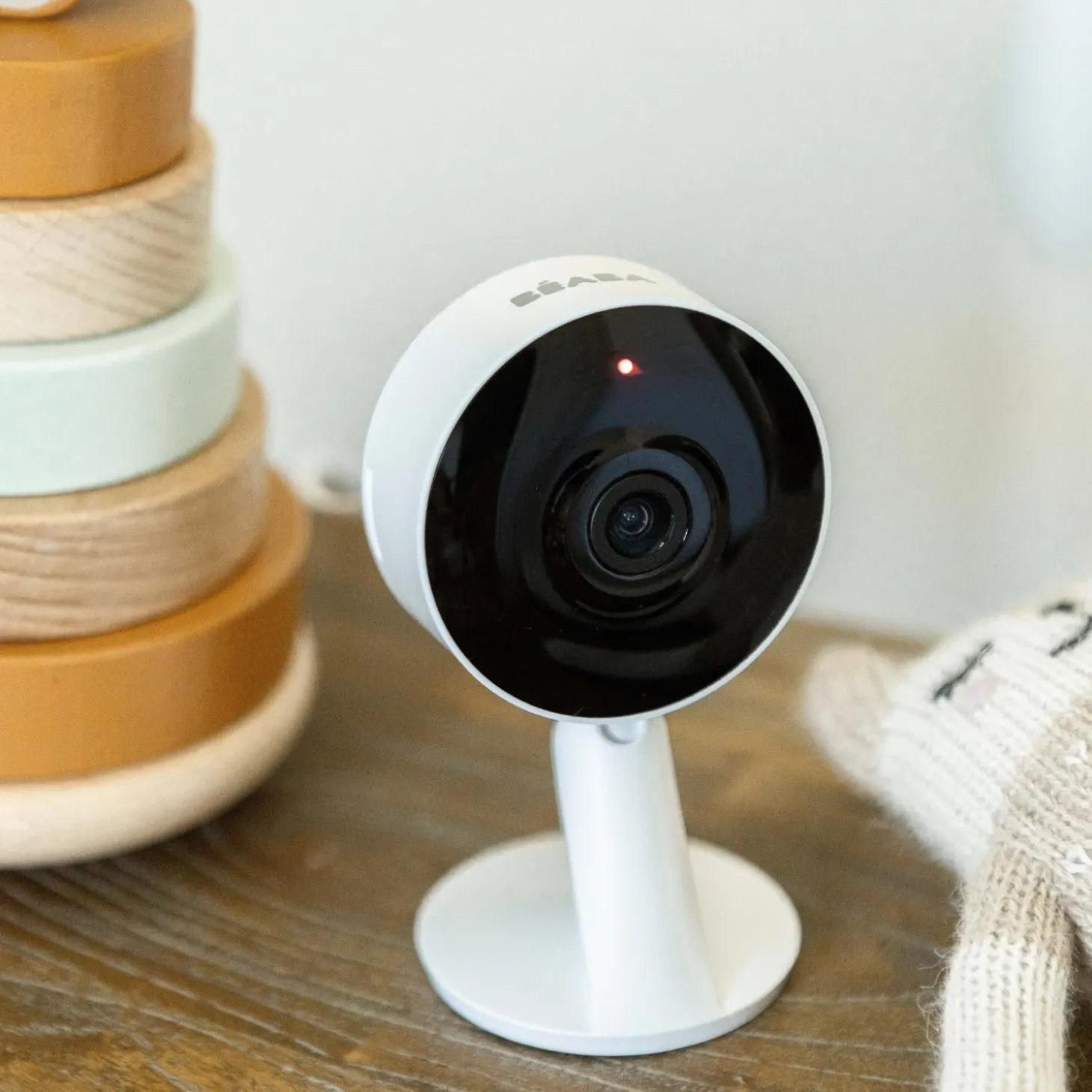 Béaba Ecoute Bébé Babyphone HD Zen Connect Mini White