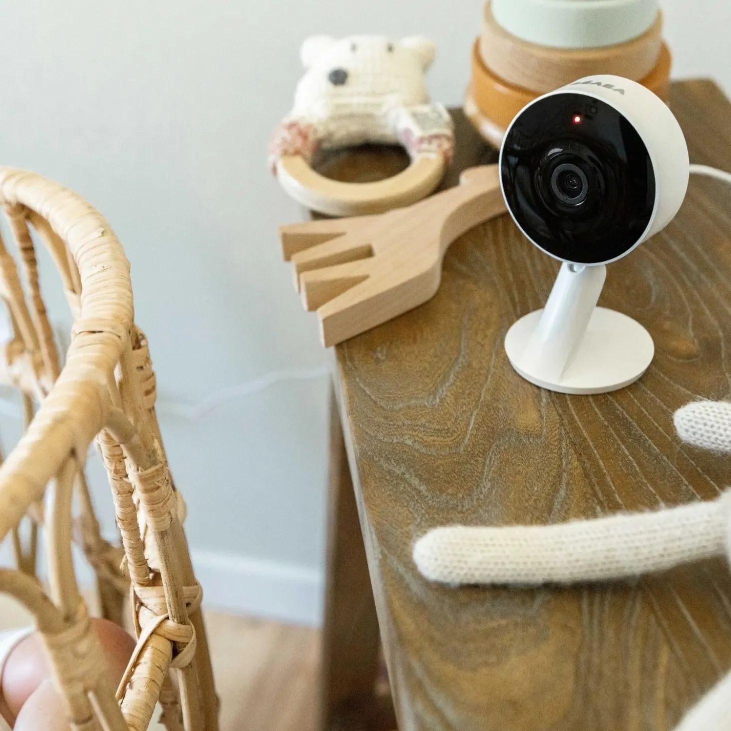 Béaba Ecoute Bébé Babyphone HD Zen Connect Mini White