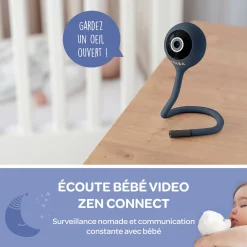 Béaba Ecoute bébé vidéo Connect Zen Night Blue