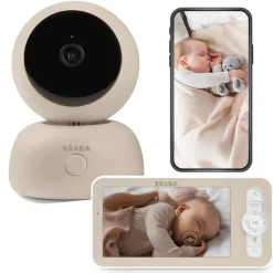Béaba                    Ecoute Bébé Vidéo Zen Premium    Terre d'argile