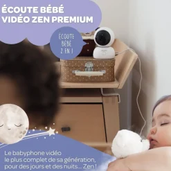 Béaba Ecoute Bébé Vidéo Zen Premium